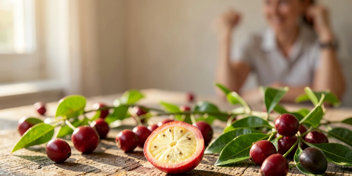 Acerola - sauer aber reich an Vitamin C