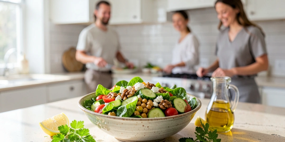 Der perfekte Salat - ideal zum Abnehmen