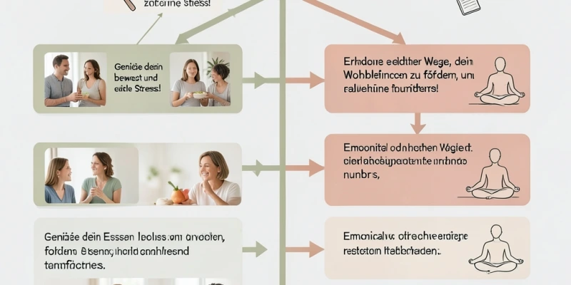 Entscheidungsbaum: „Sollte ich Kalorien zählen?" mit zwei Pfaden – einer für Menschen ohne bisherigen Überblick über ihr Essverhalten, einer für Menschen mit emotionaler oder psychologischer Belastung durch Zahlen