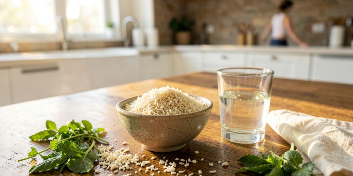 Flohsamenschalen - das ballaststoffreiche Superfood für einen gesunden Darm