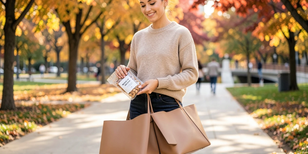 Für den Notfall immer einen Snack in der Tasche