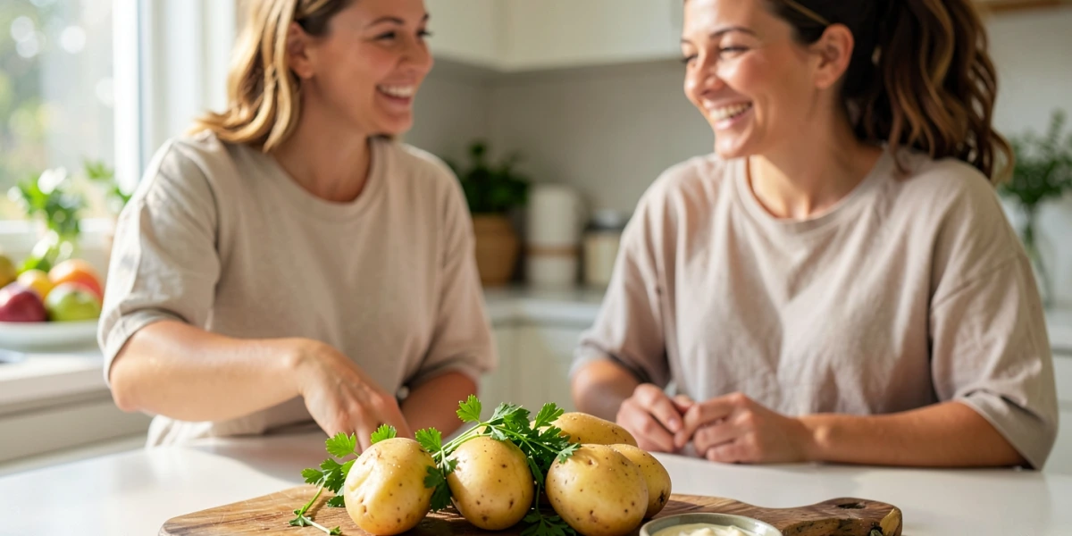 Kartoffeln statt Reis für Low Carb