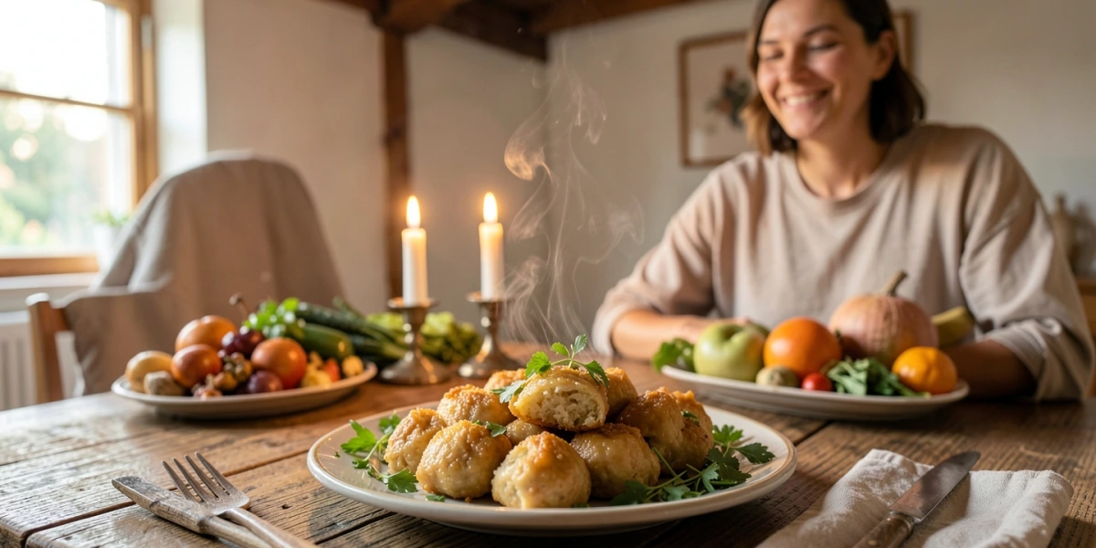 Klöße essen ohne Reue