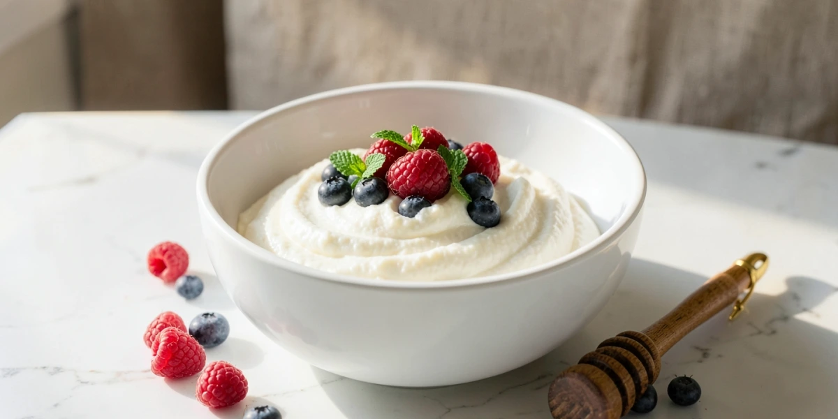 Magerquark statt kalorienreicher Desserts