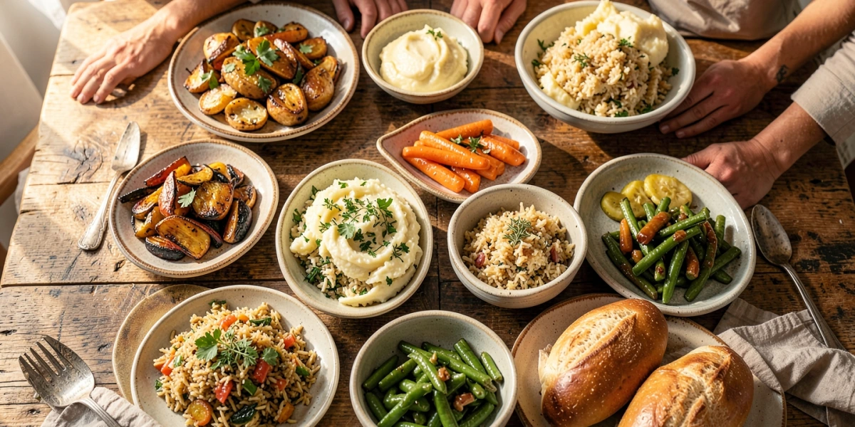 Möglichst viele Beilagen essen