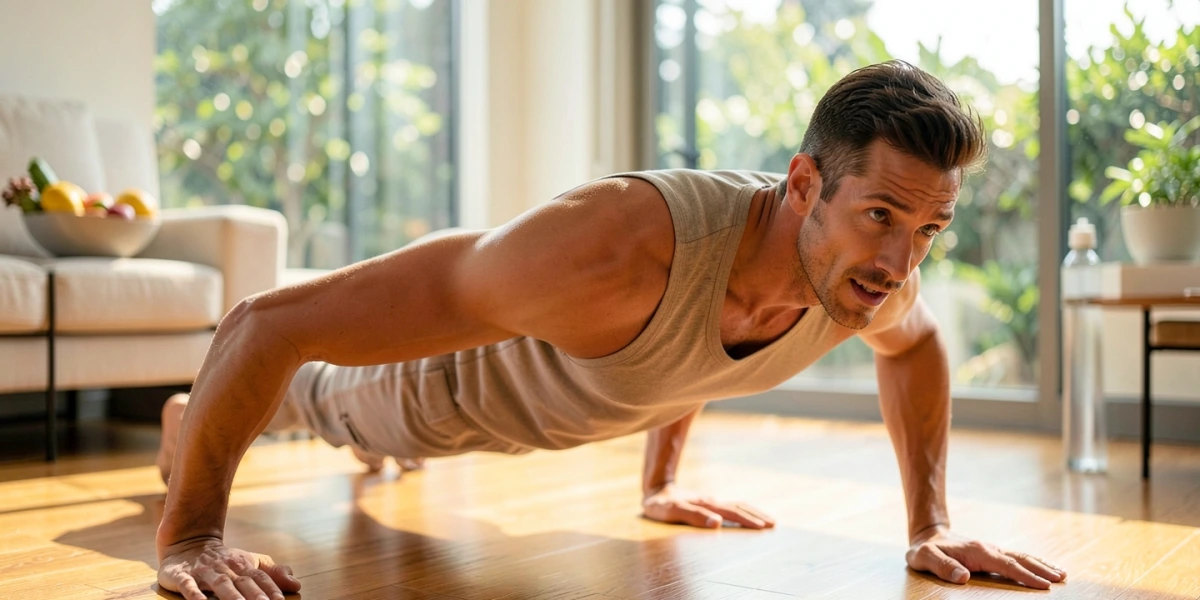Muskelaufbau ohne Fitnessstudio