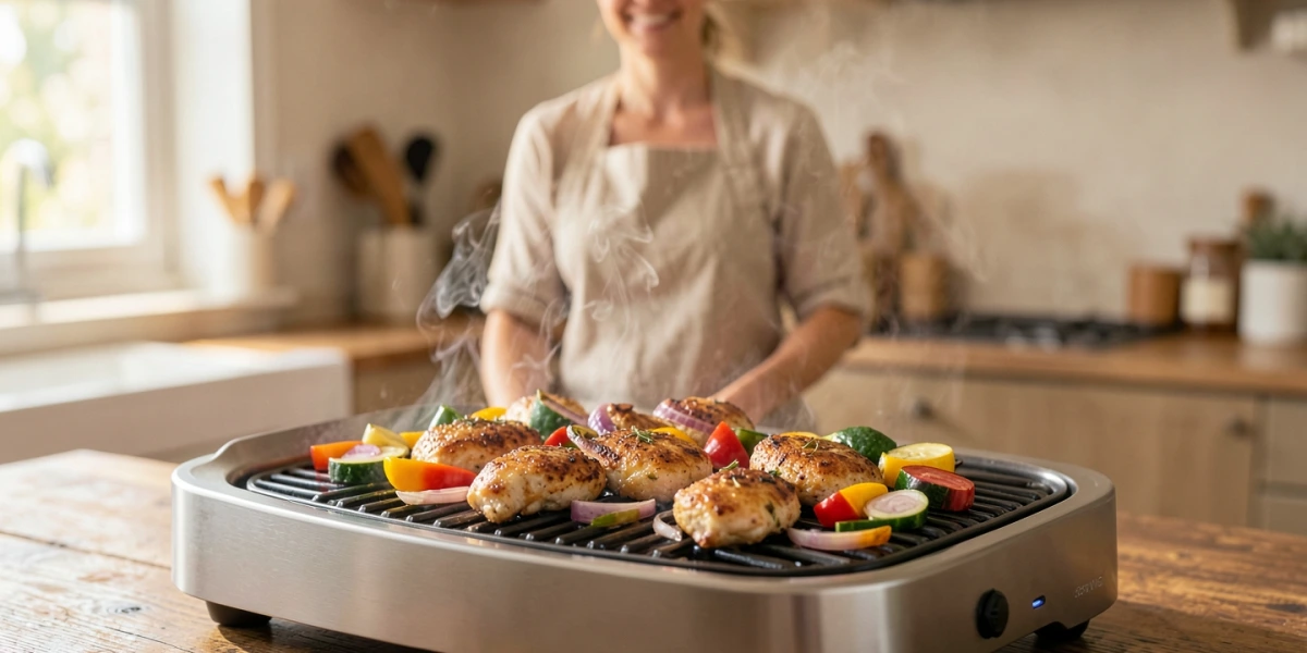 Schonend Grillen mit dem Kontaktgrill