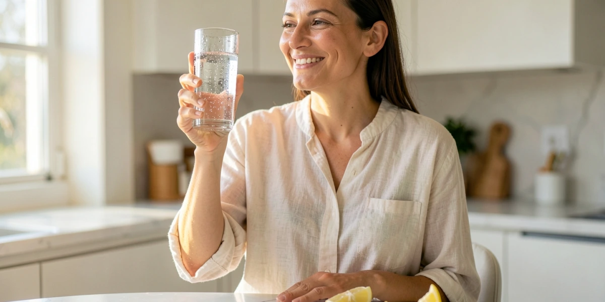 Viel Wasser trinken ist gesund