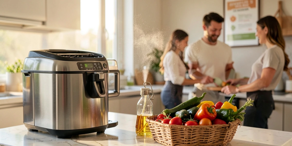 Welcher Ölsprüher eignet sich für die Heißluftfritteuse?