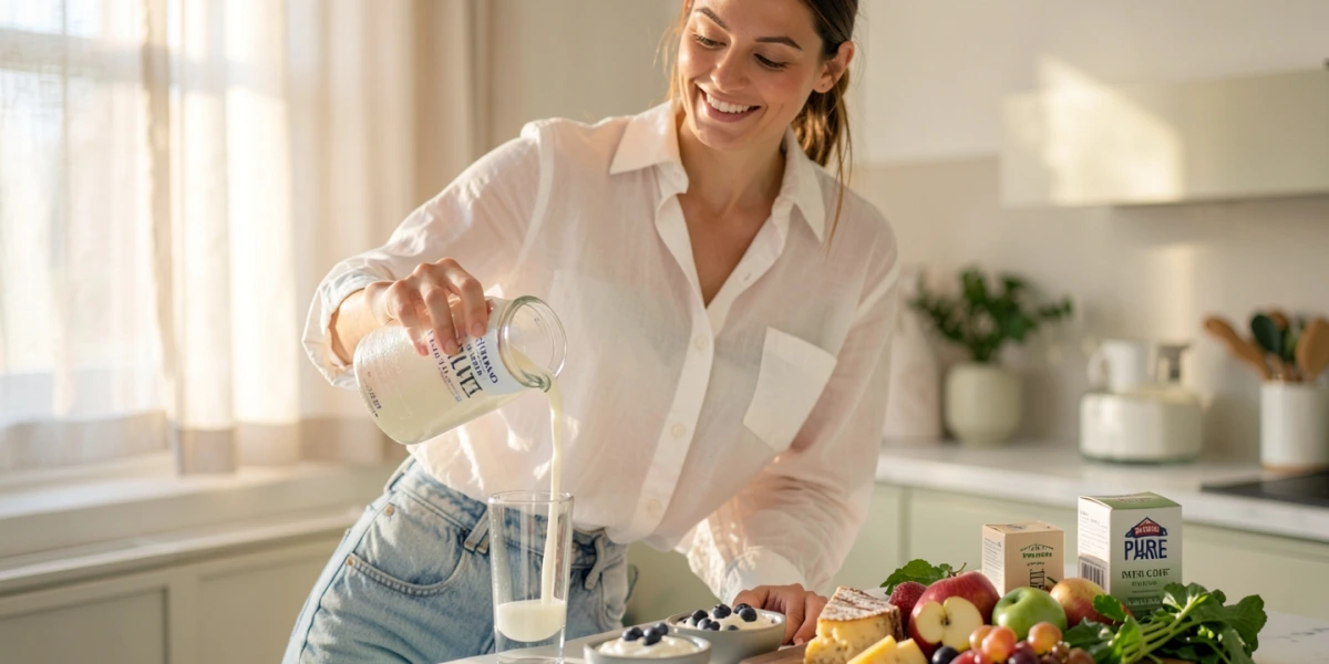 Wer Milch trinkt, nimmt schneller ab